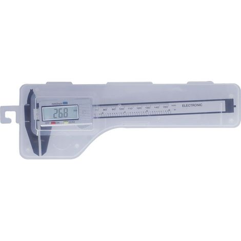 Outil de mesure à pied à coulisse, affichage LCD, conception humanisée, fournitures de mesure légères et durables pour bricolage (1/5)