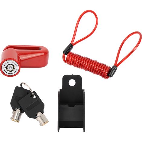 Disque de frein antivol avec câble pour trottinette électrique Xiaomi Mijia M365 (1/5)