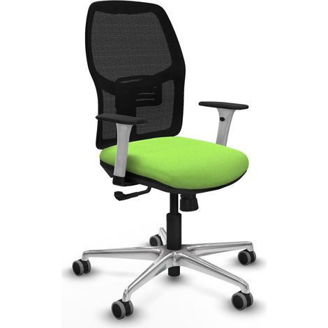 Silla de oficina piqueras y crespo Alfera blanco altura ajustable (1/2)