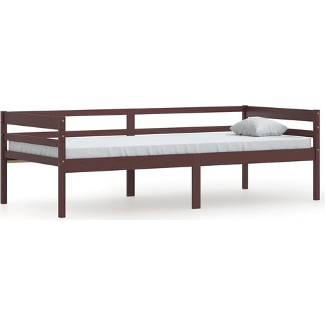 Maison Exclusive - Estructura cama sin colchón madera pino marrón