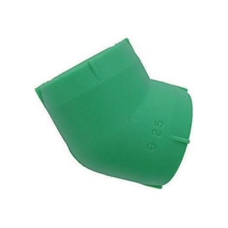 GOMITO LISCIO 45° Diam. 25 Grigio (Pz.10)