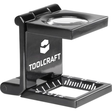 TOOLCRAFT 1505088 Contafili Ingrandimenti: 10 x Lente: (Ø) 14 mm