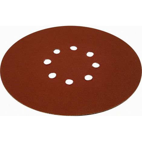 Jeu de 6 abrasifs platre 225mm-8 trous-Grain 180 PEUGEOT OUTILLAGE (1/3)