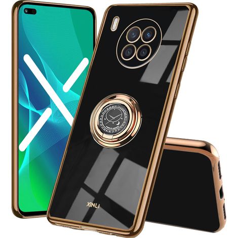 Schutzhülle für Huawei Nova 8i, Electro Ring, schwarz (1/4)