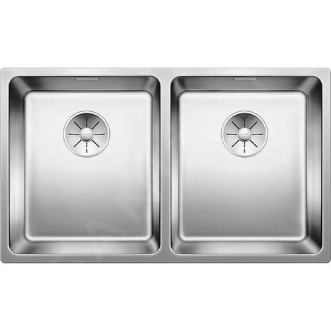 Blanco Andano 340/340 - Évier, 745x440 mm, inox 522981 (1/4)