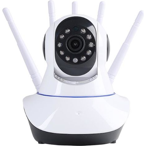 Telecamera IP WiFi intelligente con antenne rotanti (1/5)