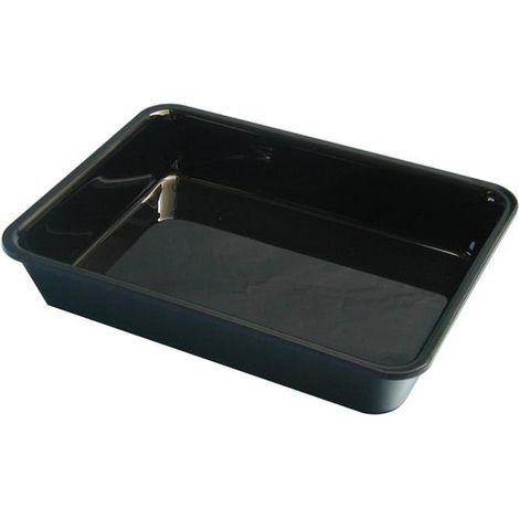 Plateau Rectangulaire Plexiglas Noir - L2G - 282105N