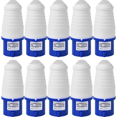 Connecteur de prise industrielle BEM-013, 10 pièces, 3 cœurs, prise étanche IP44, 16A 220-250V