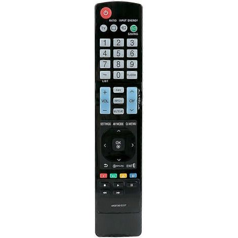 Télécommande AKB73615337 pour téléviseurs LG, compatible avec les modèles 50PA4500, 50PA5500, 50PA6500 et 50PA6550.