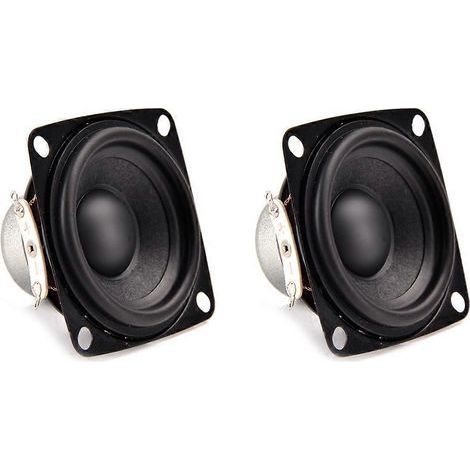 2 haut-parleurs large bande de 52 mm. 4 ohms. 10 W. à arc plat et double aimant Bluetooth (1/5)