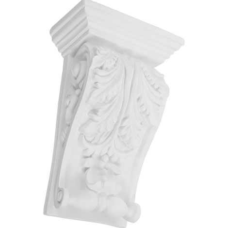 Moulure Bois Décorative en Pu Sculpté de Style Européen, Légère et Élégante, pour Décoration D'angle Bureau ou Maison (1/5)