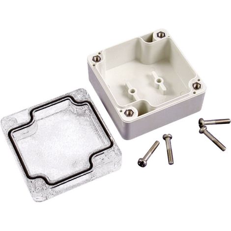 Hammond Electronics 1554J2GYCL Universal-Gehäuse 160 x 90 x 60 ABS Lichtgrau (RAL 7035) 1 St.