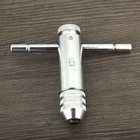 Clé à cliquet réversible M3-M8 pour tarauds et filières, poignée en T, 3mm-8mm, nouvelle collection (1/5)