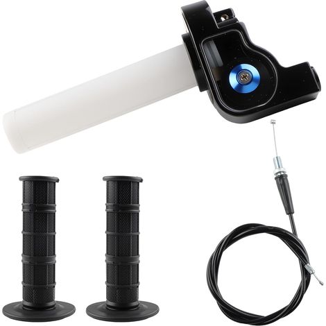 Poignée Accélérateur Rapide moto Set avec Câble d'accélérateur 1,2M (1/5)
