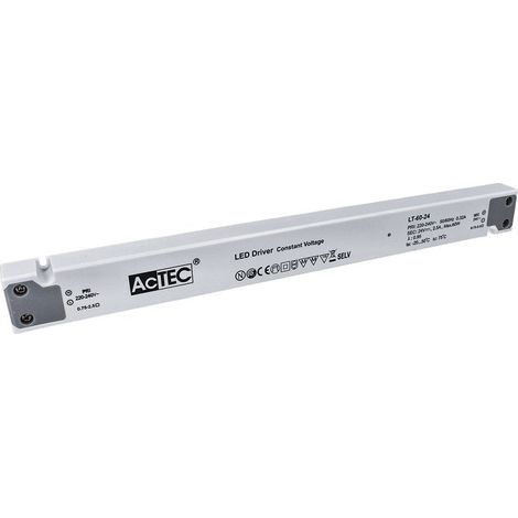 Alimentatore Ultra Slim Sottile 60W 24V Trasformatore CV Per Striscia Led Profili Alluminio