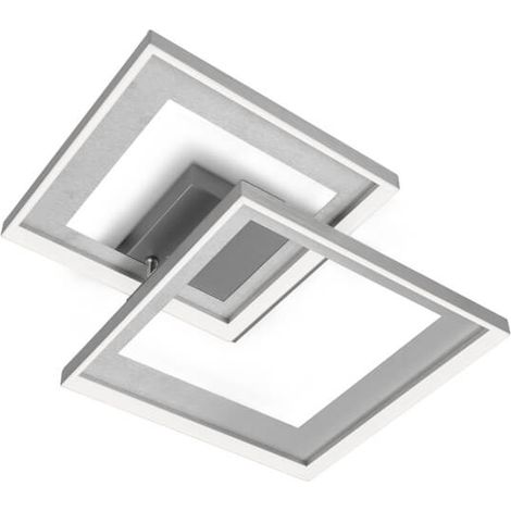 Lámpara de techo LED CCT, 56,8 cm, 25 W, aluminio