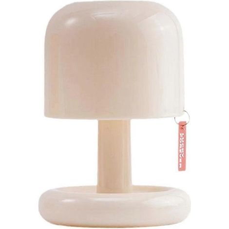 Pilzförmiges LED-Nachtlicht, nordischer Stil, Mini-Tischlampe für Büro, Kaffeeecke oder Schlafzimmer, moderner und minimalistischer Stil. (1/5)