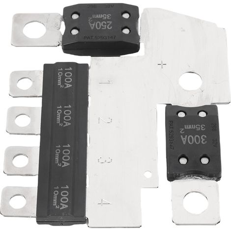 Adatto per scatola fusibili principale di distribuzione batteria, alluminio OEM 23270100 300A