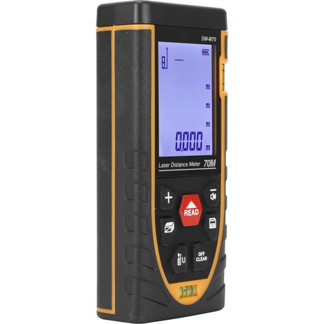 Télémètre laser portatif, outil de mesure infrarouge de haute précision (1/5)