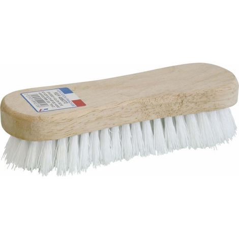 Brosse de nettoyage en polypropylène – 7 rangs de poils 25mm – Dimensions 170x55x45mm – Pour surfaces délicates