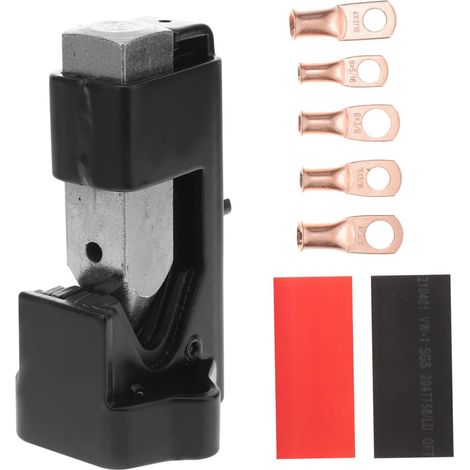 Pince à Sertir Pour Cosses De Câbles Kit Outils à Sertir Pour Bornes De Batterie Et eurs Électriques Outil De Sertissage Professionnel (1/5)