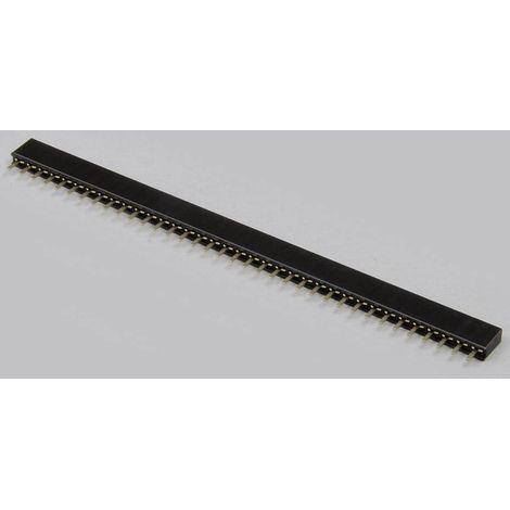 TRU COMPONENTS Barrette femelle (standard) Nbr de rangées: 1 Nombre de pôles par rangée: 4 TC-2506418 1 pc(s) Q202972