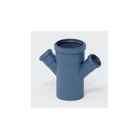 PO Doppelabzweig POLO-KAL NG DN 110/50/45Grad