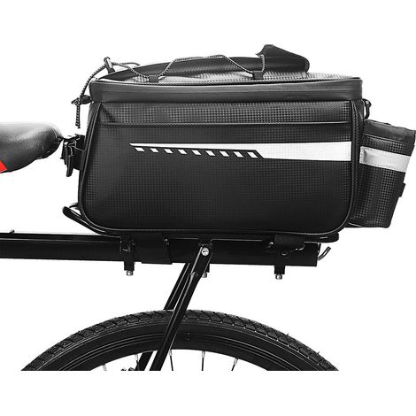 Sacoche de Porte-Bagages Vélo Imperméable Isotherme pour Cyclisme, Sac de Selle Arrière VTT, Sac de Rangement pour Bicyclette