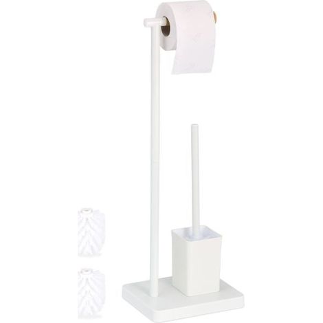 Ensemble WC avec 2 têtes de brosse de rechange (1/5)