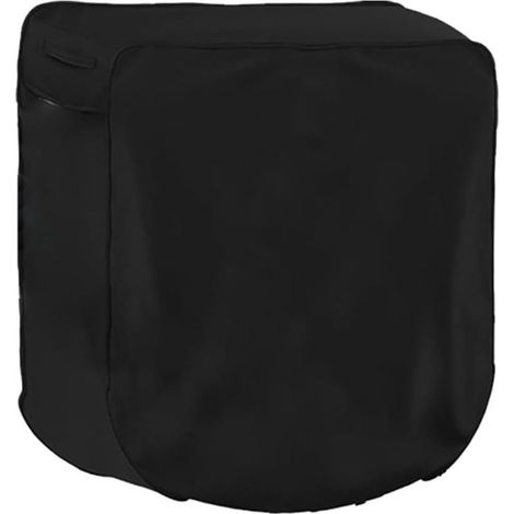 Housse pour enrouleur de tuyau d'arrosage automatique rétractable — Housse pour support mural (Noir)