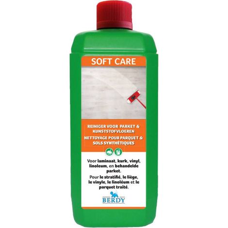 Soft Care - Nettoyant sols synthétiques - Berdy - 1 L (1/2)
