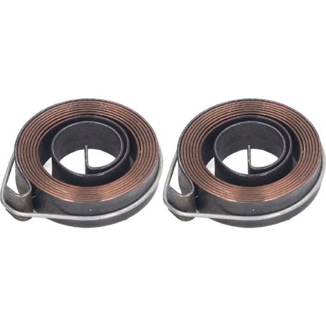 KIMISS Drill Press Retour Coil Spring 2pcs, Quill Feed Spring Assembly 37 Mm Diamètre Extérieur 10 Mm Largeur Derrette Horizontal et Utilisation Verticale (1/5)