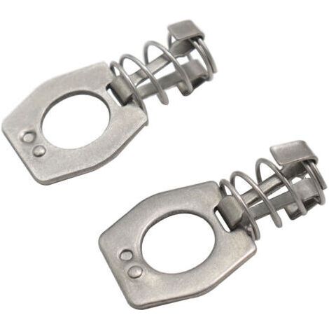 2 Pièces Accessoires De Réservoir D'Eau Rv Serrure De Porte De Garage Loquet À Ressort Serrure À Came Pour Camping-Car Bouteille De Gaz Attache De Chauffe-Eau Rv Loquet De