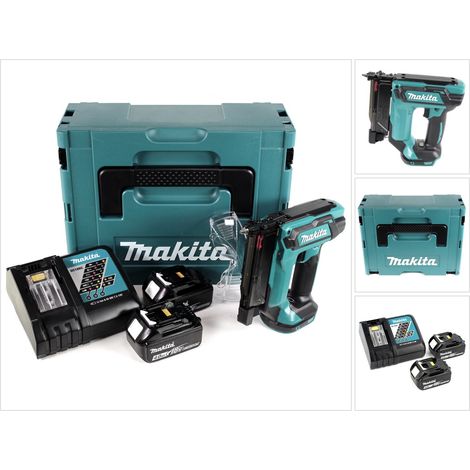 Makita DPT 353 RMJ Pinceuse sans fil 18 V Li-Ion en Makpac + 2 x 4,0 Ah batterie + chargeur (1/5)