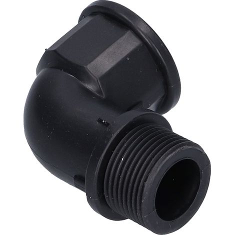10 Stück Schnellkupplungs-Wasseransaugventil, universell drehbarer Winkel, wasserdichter Rohrwinkel, G3/4 Außengewinde (1/5)