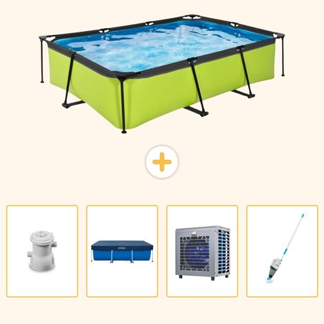 Exit-toys Piscine Exit Rectangulaire - 300x200x65 cm - 5-pièces S199 (1/5)
