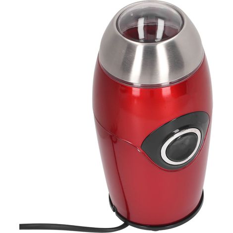 Elektrische Kaffeemühle (200 W) für Kaffeebohnen, Kräuter und Gewürze, Edelstahlklingen, 220-V-Eurostecker (1/5)