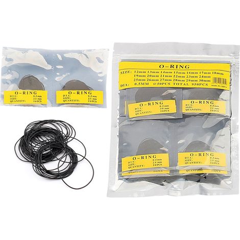 Lot de 950 joints toriques 0,5mm pour étanchéité boîtier montre, accessoire réparation horlogerie, couvre fond étanche.
