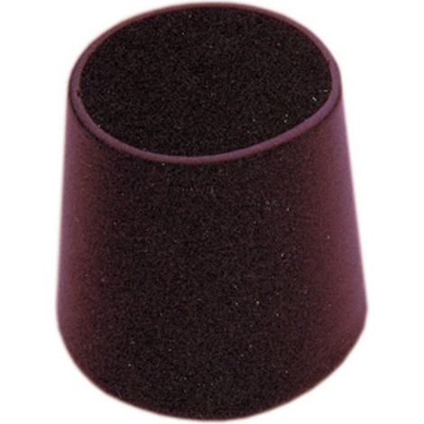 100 x SOTTOSEDIA A GOCCIA NERO P/TUBO 26 MM