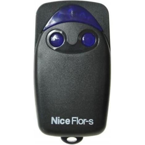 Télécommande de remplacement Nice Flor S2 FLO2R-S 433.92 MHz, code tournant, compatible pour portails et portes de garage, 1 unité (1/2)