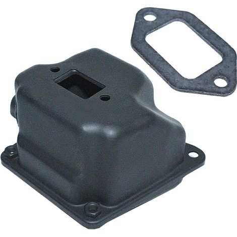 Silencieux d'échappement pour tronçonneuse Stihl 044 MS440 046 MS460 double port type 11281400603, silencieux, joint (1/5)
