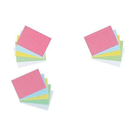 herlitz Karteikarte A7 liniert weiss 100 Stück Karteikarte