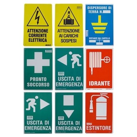 Cartello Segnaletico - Segnaletica Sicurezza Pronto Soccorso 30x20 cm (1/2)
