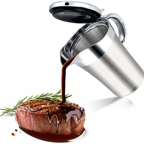 Saucière 750ml Thermo Saucière Soßenkanne Soßiere Soßenspender Soßenschüssel (1/5)