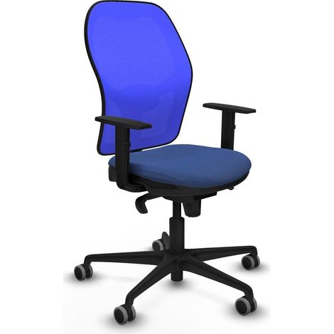 piqueras-y-crespo Silla Ergonómica Azul Marino para Oficina