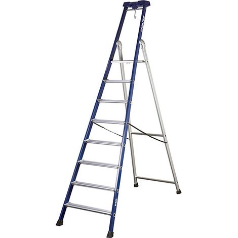 Scaletta pro 8 gradini - Altezza massima lavoro 3.76m - 639208