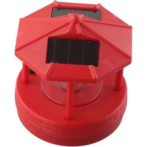 Solarbetriebener LED-Strahler, 360° drehbare Lampe, Außenweg- und Gartenbeleuchtung. (1/5)