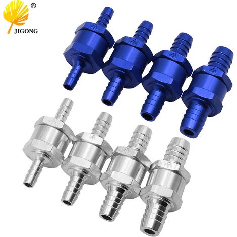 Pièces automobiles : pompe à carburant manuelle, clapet anti-retour de carburant en alliage d'aluminium, raccord de conduite de carburant 6-12 mm, pompe manuelle