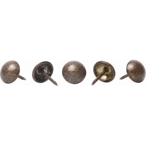 Chiodo da tappezzeria in bronzo antico 10 mm, 46grammi.