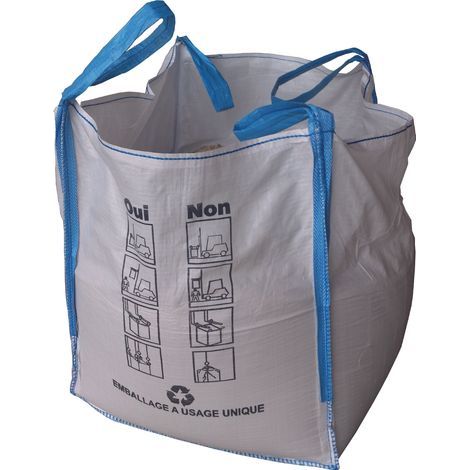 Bauschuttsack – Big Bag – 1 m³ – maximal 1500 kg – Bizline 730953